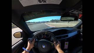 Slowest E92 M3 at Gridlife  1427 Laguna Seca [upl. by Ellednek434]