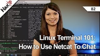 Linux Terminal 101 How to Use Netcat To Chat [upl. by Assyle]