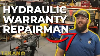 The Tools They Use As A Hydraulic Warranty Repairman Toolbox Tour [upl. by Ynohtnakram]