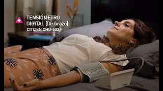 TOMA DE PRESIÓN A UNA PERSONA EN LA CAMA TENSIÓMETRO DE BRAZO CITIZEN CHU 304 [upl. by Symon843]