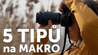 5 tipů na MAKROFOTOGRAFII od ambasadorky Miriam Popperové [upl. by Bigg]