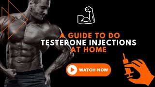 How to inject Testosterone Injections at Home [upl. by Hertzog]