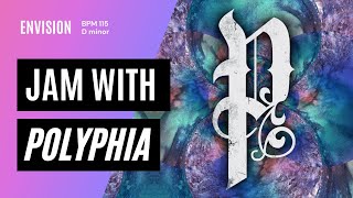 Jam with Polyphia quotEnvisionquot Tempo BPM 115  D major backing track jamwith polyphia [upl. by Lectra]