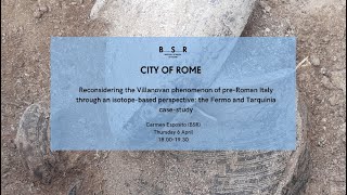 Reconsidering the Villanovan phenomenon of preRoman Italy through an isotopebased perspective [upl. by Claudette]