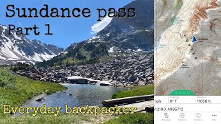 Sundance pass beartooth mountains day 1 [upl. by Repsac]