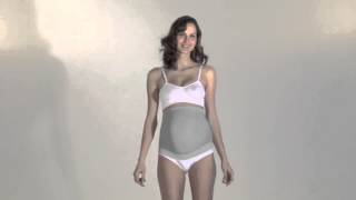 RelaxMaternity FASCIA GRAVIDANZA FIBRA ARGENTO XStatic SOSTEGNO ADDOME PREMAMAN [upl. by Clellan]