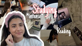 Studying Vlog تحدي نقرا 8 سوايع فنهار 👩‍💻بعد مدة ديال الراحة 🌞 [upl. by Anitsej726]