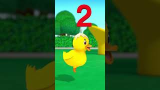 Waddle Waddle Duckie Dance 🦆 littlebabybum ducks shorts  Nursery Rhymes for Babies [upl. by Esya]