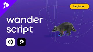 Low Poly Animated Animals Wander Script Tutorial [upl. by Lemieux]