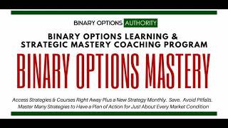 Binary Options MASTERY Program Learning Membership [upl. by Eselahc]