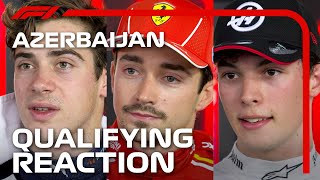 Drivers React After Qualifying  2024 Azerbaijan Grand Prix [upl. by Enaled]