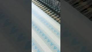 Weaving machine Fabric making process in textile Industry shortsfeed [upl. by Ramalahs]