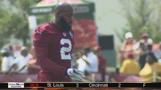 DeAngelo Hall Gets Ready For His 13th NFL Season [upl. by Schwerin]