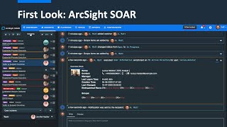 First Look at ArcSight Security Orchestration Automation and Response SOAR [upl. by Nidla914]