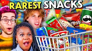 American Teens And Millennials Try Rare International Snacks [upl. by Budworth]