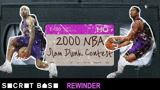 Vince Carter’s iconic Dunk Contest deserves a deep rewind  2000 NBA Slam Dunk Contest [upl. by Calida]