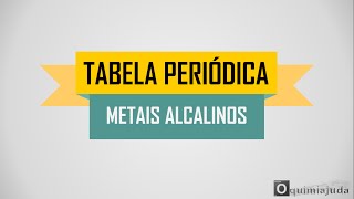 Tabela Periódica  Grupo 01  Metais Alcalinos [upl. by Annaujat]