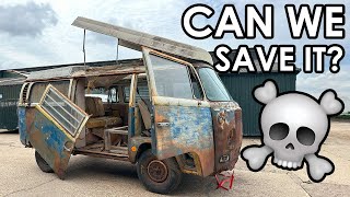 IS THIS THE UKS WORST CAMPERVAN CAN WE SAVE IT Introducing the WORSTFALIA  Ep1 [upl. by Dwaine]