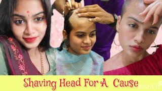 Happy Mahashivratri  Summer Headshave Vlog  Donate Your Hair  Bald amp Beautiful Indian Girl Part 1 [upl. by Redep]