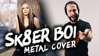 Sk8er Boi  Avril Lavigne POP PUNKMETAL VERSION Cover by Jonathan Young amp Lee Albrecht [upl. by Ecadnarb]