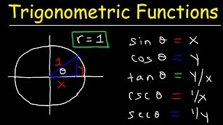 Finding Unknown Sides of Right angle Triangles using Trigonometry [upl. by Hobart476]