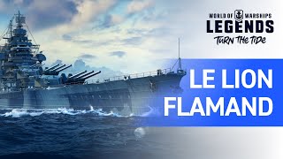 World of Warships Legends — Le Lion Flamand [upl. by Spooner]