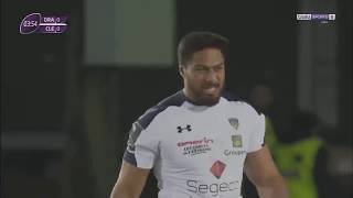 Newport Dragons vs Clermont  European Rugby Challenge Cup 20182019  18012019 [upl. by Torrance266]