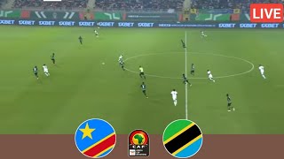 🔴EN DIRECT  RD Congo contre Tanzanie  Qualifications Coupe dAfrique des Nations All Goals [upl. by Lyris]