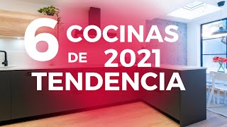 6 DISEÑOS de COCINA que te ENCANTARÁN 2021 [upl. by Gothar]