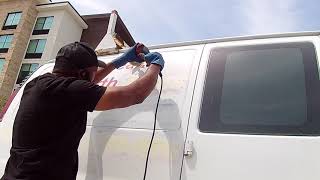 How to Remove Decals and Stickers from Cars Trucks Vans and Commercial Vehicles [upl. by Achorn]