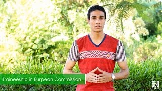 تدريب مع المفوضيه الاوروبيه بمرتب 1120 يورو بالشهر فى بلجيكا Traineeships in European Commission [upl. by Nagard]