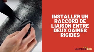 Installer Raccord DN180 pour gaines calorifugées EPE rigide  RACCORDEPEDN180 [upl. by Rohn]