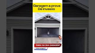 Portão de garagem moderno 😨 [upl. by June]