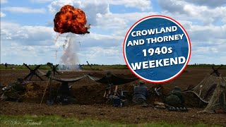 Crowland and Thorney 1940s weekend 2024 Saturday battle epic d’day reenactment battle [upl. by Nyrac]