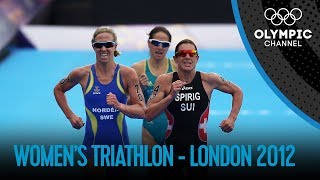 Triathlon  Women  London 2012 Olympic Games [upl. by Tserof793]