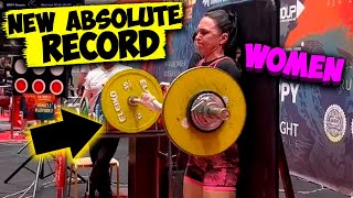 A new absolute record for women in a strict bicep lift  575 KG [upl. by Larkin]