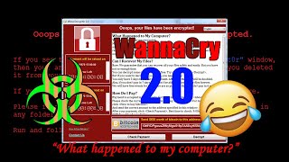 WannaCry 20 RansomWare in Virtualbox  Download Link [upl. by Deborah867]