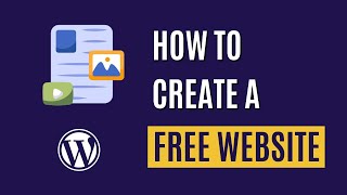 Create a Professional Website for Free With Wordpress  Free Hosting [upl. by Rutherford]