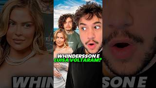 whindersson e luisa voltaram livedobrino humor MundinhoBrino [upl. by Lilas2]