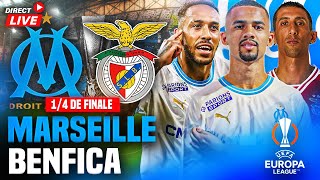 🔵⚪MARSEILLE  BENFICA 🔥 LOM CEST FOU  14 FINALE EUROPA LEAGUE [upl. by Kennan]