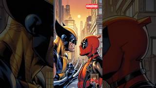 Deadpool vs Wolverine deadpool wolverine xman marvel [upl. by Cyrie]