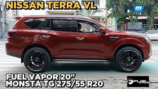 Nissan Terra VL  Fuel Vapor 20quot  Monsta Terrain Gripper 275x55 R20  RNH Tire Supply [upl. by Sibel]