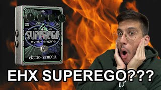 Can the EHX Superego Synth Engine turn your guitar INTO a SYNTH [upl. by Anirtep]