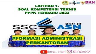 Soal PPPK Terbaru 2023  Tenaga Administrasi Perkantoran seleksipppk pppk2023 [upl. by Olra]