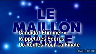 Le Maillon Faible Musique Candidat Éliminé  Rappel Des Scores Ou Règles Pour La Finale [upl. by Adnohsat563]