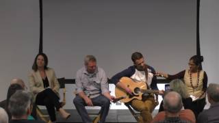 JohnPaul Maxfield plays a tune at Regenerative Future Summit 2017 [upl. by Zsa]