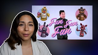 REACTING to FNAF Trailers [upl. by Nic]