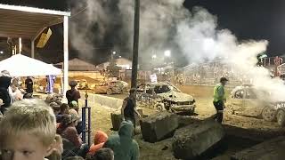 Venango Stock Car Feature 872021 Demolition Derby [upl. by Derdle]