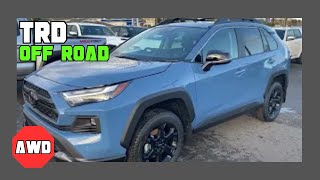 2024 Toyota RAV4 TRD Off Road AWD  Cavalry Blue [upl. by Adnamma]