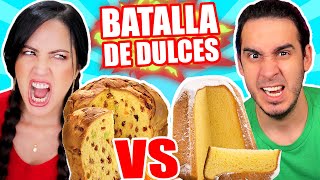 BATALLA DE DULCES 😱 Quien Trae los Mejores Dulces para Navidad 🎅 Sandra Cires Art vs HaroldArtist [upl. by Nnaeirual362]